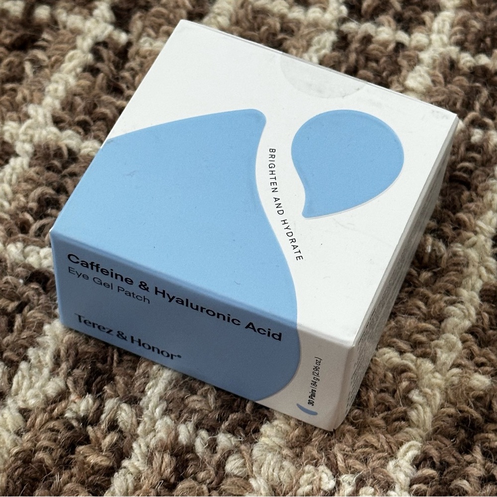 Terez & Honor Under Eye Patches for Dark Circles Caffeine Hyaluronic Acid